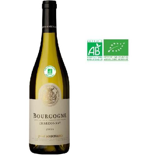Vin Blanc Jean Bouchard 2019 Bourgogne Chardonnay - Vin blanc de Bourgogne - Bio