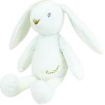 Peluche JEMINI Luminou Lapin blanc Peluche lumineuse naturelle fonctionne sans pile+/- 20 cm