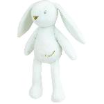 Peluche JEMINI Luminou Lapin blanc Peluche lumineuse naturelle fonctionne sans pile+/- 20 cm