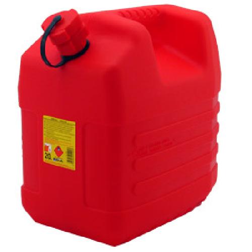 Jerrican Pour Liquide Auto-moto Jerrican plastique rouge Norme UN 20L avec bec verseur rouge