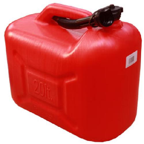 Jerrican Pour Liquide Auto-moto Jerrican plastique rouge Norme UN 20L rouge