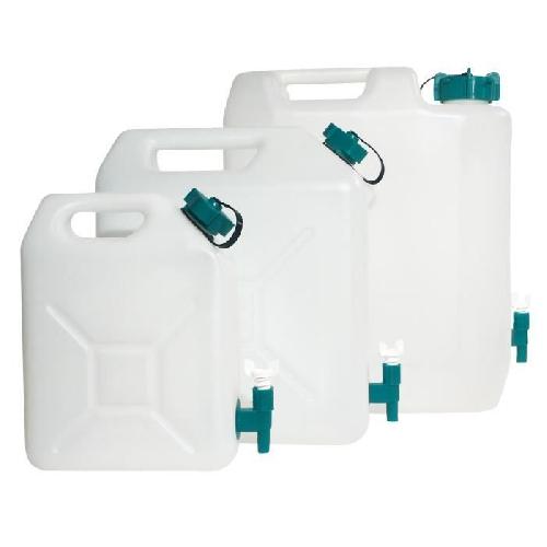 Jerrican Pour Liquide Auto-moto Jerrycan extra-fort avec robinet eau propre 35 litres