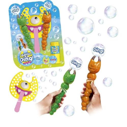 Bulles De Savon Jeu bulles de savon - LANSAY - 25640 - Bulles Party - Bubble Ding Duo Electronic