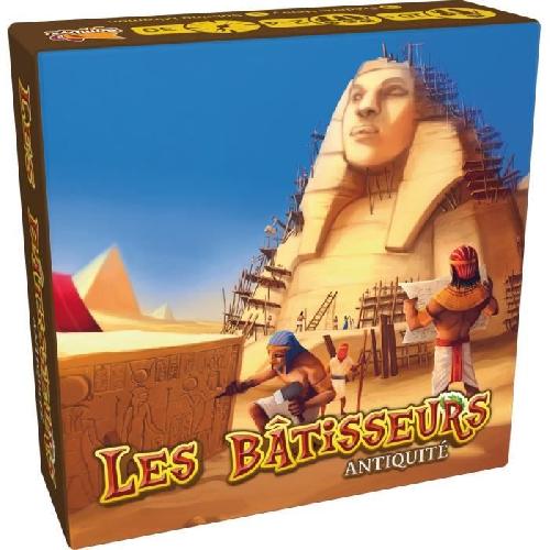 Jeu De Societe - Jeu De Plateau Jeu d'ambiance - Asmodee - Les Bâtisseurs : Antiquité - Devenez le premier bâtisseur du royaume