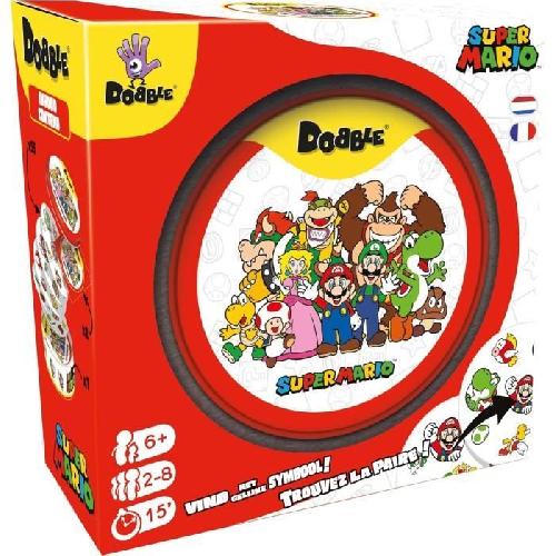 Jeu D'apprentissage Jeu d'ambiance - Nintendo - Dobble : Super Mario - 2 joueurs ou plus - 6 ans et plus - Multicolore