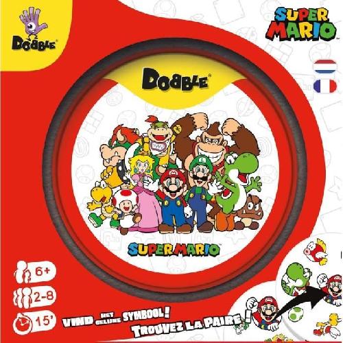 Jeu D'apprentissage Jeu d'ambiance - Nintendo - Dobble : Super Mario - 2 joueurs ou plus - 6 ans et plus - Multicolore