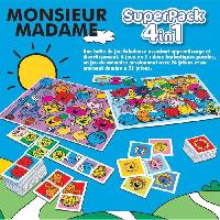 Jeu D'apprentissage 2 jeux éducatifs basiques et 2 puzzles - EDUCA - Educa Superpack Monsieur Madame