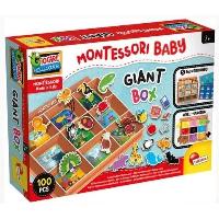 Jeu D'apprentissage Boîte géante - LISCIANI - Montessori Baby - Activités variées - Classifications et découvertes - Babillard robuste