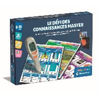 Jeu D'apprentissage CLEMENTONI - Le defi des connaissances master - Plus de 1000 Quizz - Seul ou a 2 - Stylo electronique parlant - Des 7ans