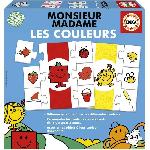 Jeu D'apprentissage Jeu d'apprentissage - EDUCA - Monsieur Madame - Les Couleurs