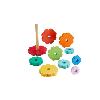 Jeu D'apprentissage Fisher-Price-Empileur d'Anneaux avec 10 pieces en bois HXT77