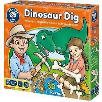 Jeu D'apprentissage Jeu de loterie Dinosaur Dig - ORCHARD - Construisez votre dinosaure 3D