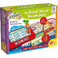 Jeu D'apprentissage Jeu éducatif - LISCIANI - Carotina - Stylo parlant - Grand jeu vocabulaire - Alphabet interactif - Des 3 ans