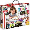 Jeu D'apprentissage Kit de dessin - LISCIANI - Montessori Pen - École de dessin - Stylo ergonomique - Tableaux effaçables - Activités créatives