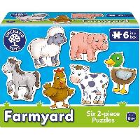 Jeu D'apprentissage La ferme - Puzzle - ORCHARD