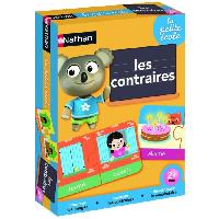 Jeu D'apprentissage NATHAN La Petite Ecole - Les Contraires