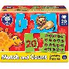 Jeu D'apprentissage Puzzle astucieux - ORCHARD - Faire correspondre et compter