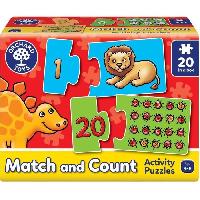 Jeu D'apprentissage Puzzle astucieux - ORCHARD - Faire correspondre et compter