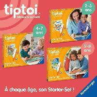 Jeu D'apprentissage Tiptoi Starter Dino. lecteur et livre. 00175. A partir de 5 ans. Ravensburger