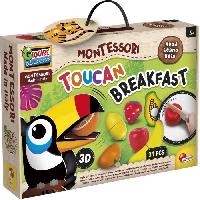 Jeu D'apprentissage Toucan breakfast - jeu d'apprentissage en bois - basé sur la méthode Montessori - LISCIANI
