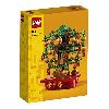 Jeu D'assemblage - Jeu De Construction - Jeu De Manipulation Décoration - LEGO - 40648 - Arbre a monnaie - 20 mandarines - 14 enveloppes rouges - 10 pieces de monnaie