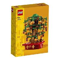 Jeu D'assemblage - Jeu De Construction - Jeu De Manipulation Décoration - LEGO - 40648 - Arbre a monnaie - 20 mandarines - 14 enveloppes rouges - 10 pieces de monnaie