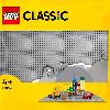 Jeu D'assemblage - Jeu De Construction - Jeu De Manipulation LEGO 11024 Classic La Plaque De Construction Grise 48x48. Socle de Base pour Construction. Assemblage et Exposition