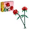 Jeu D'assemblage - Jeu De Construction - Jeu De Manipulation LEGO 40460 Creator Les Roses. Set de Fleurs Artificielles pour Filles et Garçons Des 8 Ans. Décoration de Maison