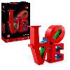 Jeu D'assemblage - Jeu De Construction - Jeu De Manipulation LEGO Art 31214 LOVE - Set de construction pour adultes - Décoration et cadeau pour couples