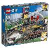 Jeu D'assemblage - Jeu De Construction - Jeu De Manipulation LEGO City 60198 Le Train de Marchandises Télécommandé