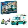 Jeu D'assemblage - Jeu De Construction - Jeu De Manipulation LEGO City 60451 L'ambulance de secours - Jouet de construction pour garçon des 5 ans