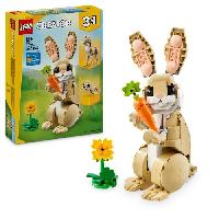 Jeu D'assemblage - Jeu De Construction - Jeu De Manipulation LEGO Creator 31162 3-en-1 L'adorable lapin - Jeu de construction pour fille des 8 ans