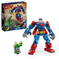 Jeu D'assemblage - Jeu De Construction - Jeu De Manipulation LEGO DC 76302 Le robot de Superman contre Lex Luthor - Jouet super héros des 6 ans