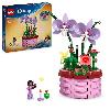 Jeu D'assemblage - Jeu De Construction - Jeu De Manipulation LEGO | Disney Encanto 43237 Le Pot de Fleurs d'Isabela. Mini-Poupée Personnage du Film