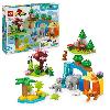 Jeu D'assemblage - Jeu De Construction - Jeu De Manipulation LEGO DUPLO Ma ville 10446 Familles d'animaux sauvages 3-en-1 - Jeux d'éveil avec animaux