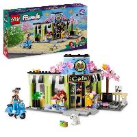 Jeu D'assemblage - Jeu De Construction - Jeu De Manipulation LEGO Friends 42618 Le cafe de Heartlake City - Accessoires cuisine enfant. sociabilite