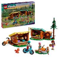 Jeu D'assemblage - Jeu De Construction - Jeu De Manipulation LEGO Friends 42624 Les cabanes chaleureuses de la base de loisirs - Set sur la nature