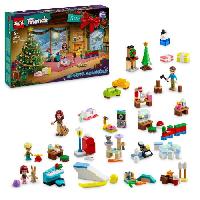 Jeu D'assemblage - Jeu De Construction - Jeu De Manipulation LEGO Friends 42637 Le Calendrier de l'Avent 2024 Cadeaux avant Noel Inclut 5 personnages