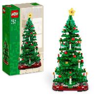 Jeu D'assemblage - Jeu De Construction - Jeu De Manipulation LEGO Iconic 40573 Le Sapin de Noel - Set de Construction pour Enfants - Decoration de Noel