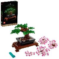 Jeu D'assemblage - Jeu De Construction - Jeu De Manipulation LEGO Icons 10281 Bonsai. Construction. Fleurs Decoratives. Kit Bonsai. Plantes et Arbre. LEGO Botanical Collection. pour Adultes