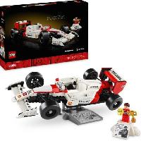 Jeu D'assemblage - Jeu De Construction - Jeu De Manipulation LEGO Icons 10330 McLaren MP4-4 et Ayrton Senna. Set Modele Reduit de Voiture pour Adultes