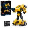 Jeu D'assemblage - Jeu De Construction - Jeu De Manipulation LEGO Icons 10338 Transformers Bumblebee - Figurine Robot pour Adultes - Véhicule