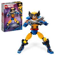 Jeu D'assemblage - Jeu De Construction - Jeu De Manipulation LEGO Marvel 76257 La Figurine de Wolverine avec Griffes. Jouet de Construction X-Men