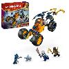 Jeu D'assemblage - Jeu De Construction - Jeu De Manipulation LEGO NINJAGO 71811 Le Buggy Tout-Terrain Ninja d'Arin. Set avec Dragon et 4 Minifigurines