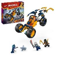 Jeu D'assemblage - Jeu De Construction - Jeu De Manipulation LEGO NINJAGO 71811 Le Buggy Tout-Terrain Ninja d'Arin. Set avec Dragon et 4 Minifigurines