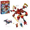 Jeu D'assemblage - Jeu De Construction - Jeu De Manipulation LEGO NINJAGO 71812 Le Robot Grimpeur Ninja de Kai. Set de Jeu d'Aventure pour Enfants