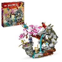 Jeu D'assemblage - Jeu De Construction - Jeu De Manipulation LEGO NINJAGO 71819 Le Sanctuaire de la Roche du Dragon. Jouet de Ninjas. 6 Minifigurines