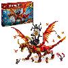 Jeu D'assemblage - Jeu De Construction - Jeu De Manipulation LEGO NINJAGO 71822 Le dragon source du mouvement - Jouet de ninja avec 6 minifigurines