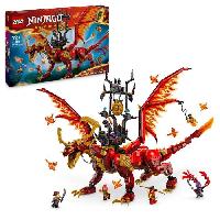 Jeu D'assemblage - Jeu De Construction - Jeu De Manipulation LEGO NINJAGO 71822 Le dragon source du mouvement - Jouet de ninja avec 6 minifigurines