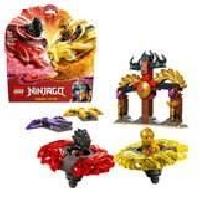 Jeu D'assemblage - Jeu De Construction - Jeu De Manipulation LEGO NINJAGO 71826 Pack de combat Spinjitzu du dragon - Jeu de construction des 6 ans